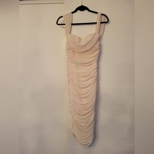 House of cb Beige dress small